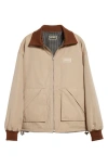 Kenzo Reversible Padded Blous In Beige