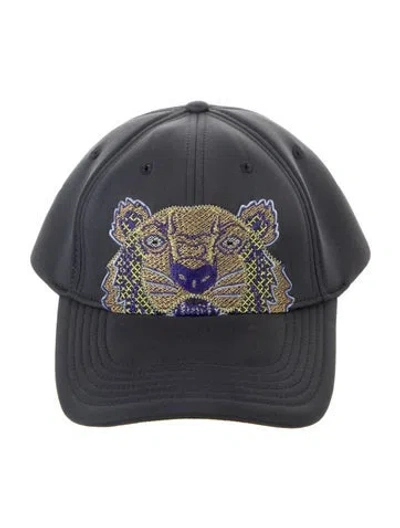 Pre-owned Kenzo Embroidered Baseball Cap In Green