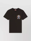 KENZO EMBROIDERED CREW NECK T-SHIRT