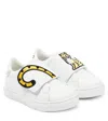 Kenzo Tiger-embroidered Sneakers In White