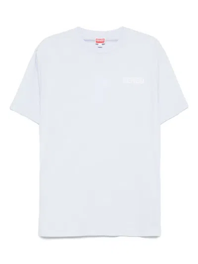 KENZO EMBROIDERED-LOGO COTTON T-SHIRT