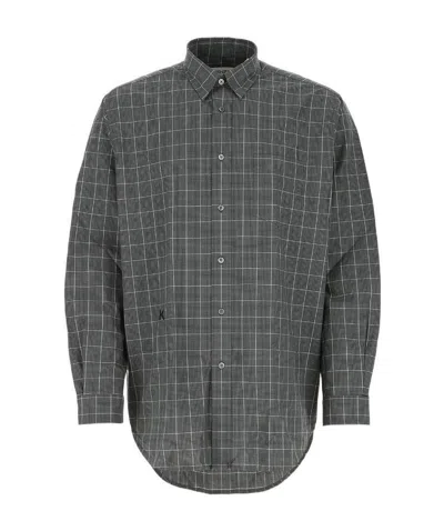 Kenzo Embroidered-logo Shirt In Black