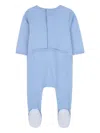 Kenzo Embroidered Pajamas In Blue