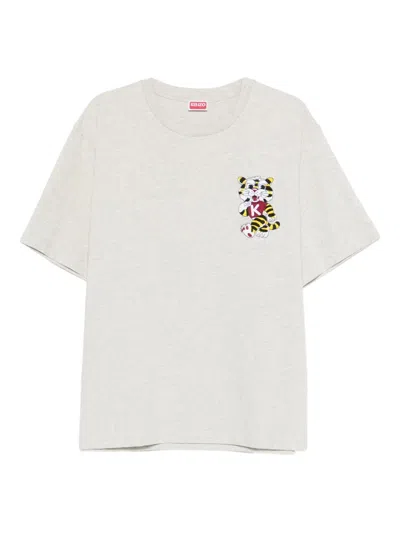 KENZO EMBROIDERED T-SHIRT
