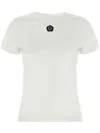 Kenzo Embroidery Logo T-shirt In Cotton In White