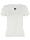 Kenzo Embroidery Logo T-shirt In Cotton In White