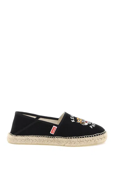 KENZO ESPADRILLAS IN TELA CON RICAMO LOGO