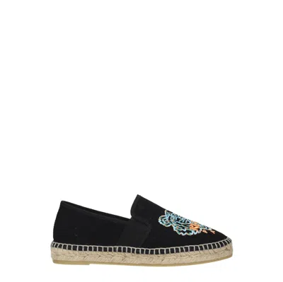 Kenzo Espadrillas Woman Fabric Black