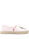 Kenzo Espadrille Slip-on Spe In Pink