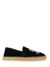 Kenzo Black  Paris Elastic Espadrilles