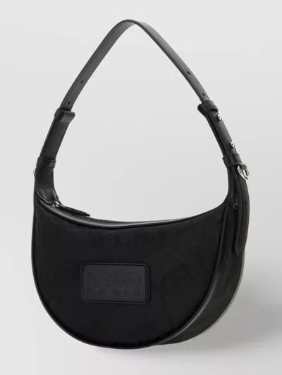 Kenzo Fabric 18 Shoulder Bag In Black