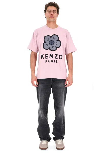 Kenzo Fashion Forward T-shirt For Men - Fw25 Collection In Pink