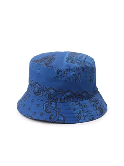 Kenzo Fc55ac904f39 Paisley Bandana Logo Bucket Hat In Multi