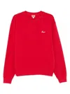 Kenzo Graphic Back Print Crewneck Sweater In Red