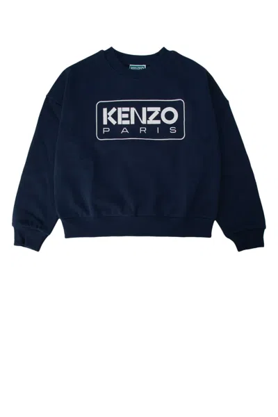Kenzo Kids' Felpa In Navy