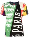 Kenzo Flags Oversize T-shirt In Green
