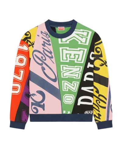 Kenzo ' Flag' Sweatshirt In Multi
