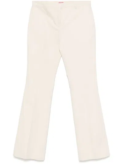 KENZO FLARED COTTON TROUSERS