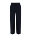 Kenzo Flared Cropped Trousers In Black