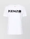 Kenzo Loose T-shirt Organic Cotton Crew Neck In White