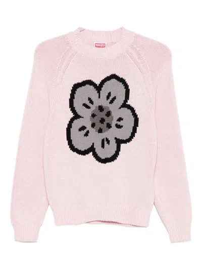 KENZO KENZO FLORAL CREWNECK SWEATER
