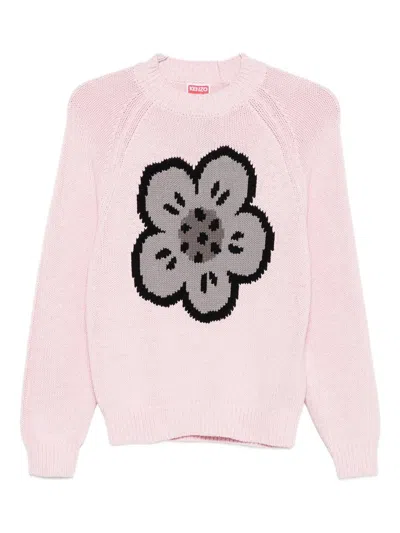 KENZO KENZO FLORAL CREWNECK SWEATER