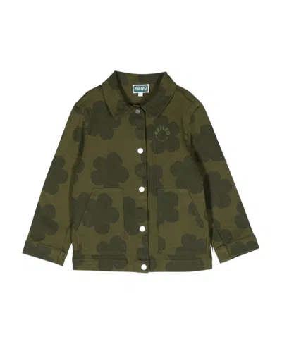 KENZO FLORAL DENIM JACKET