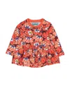 Kenzo Floral Dress In Red
