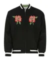 Kenzo Memorabil Reversible Bomber Jacket In Black