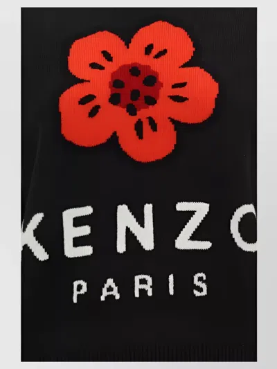 Kenzo Floral Pattern Wool Knitwear
