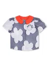 KENZO FLORAL-PRINT COTTON SHIRT