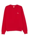 Kenzo Graphic Back Print Crewneck Sweater In Red