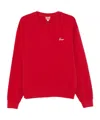 Kenzo Graphic Back Print Crewneck Sweater In Red