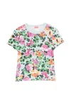 Kenzo Floral T-shirt In Multi