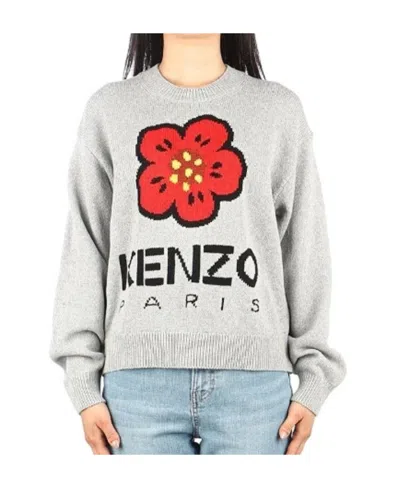 Kenzo Flower Jacquard Sweater