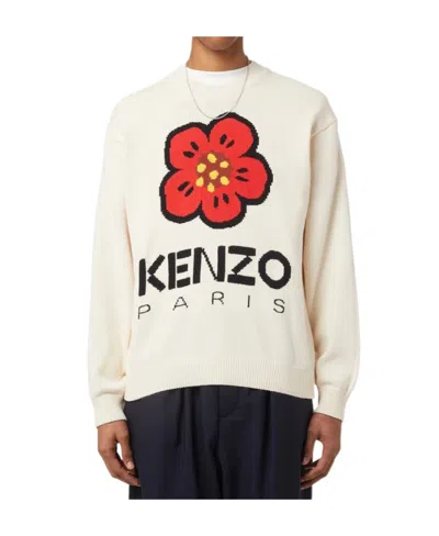 KENZO FLOWER LOGO SWEATER