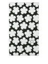 Kenzo Flower-motif Beach Towel In Black