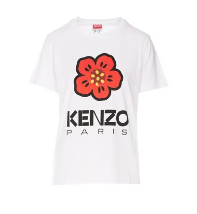 KENZO KENZO FLOWER PRINT T-SHIRT
