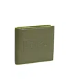 Kenzo Folding Wallet In Green