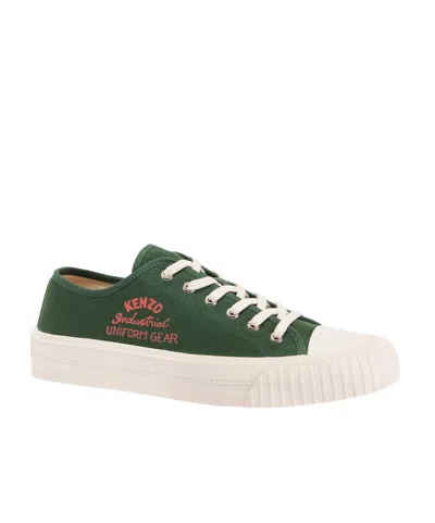 Kenzo Foxy Logo-print Sneakers In White
