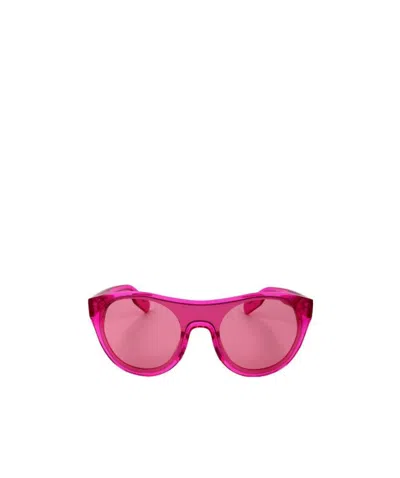 Kenzo Full-frame Logo Sunglasses In Pink
