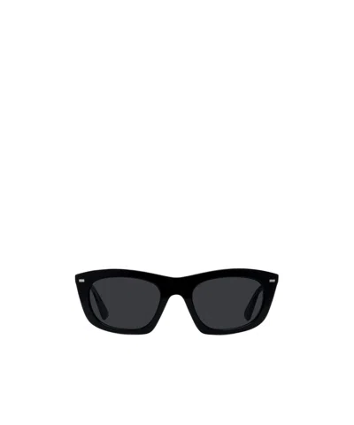 Kenzo Full-rim Sunglasses In Black