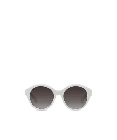 Kenzo Full-rim Sunglasses In White