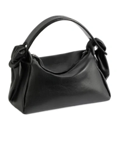 Kenzo ' Furoshiki' Bag In Leather In Black