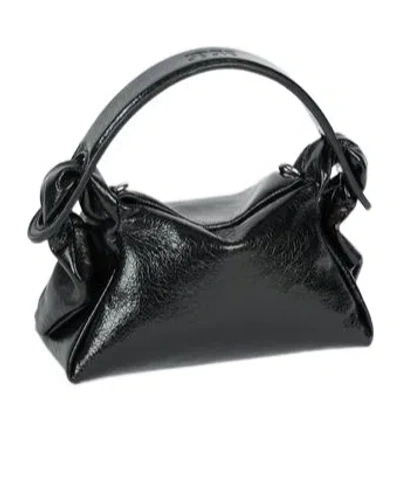 Kenzo ' Furoshiki' Mini Bag In Leather In Black