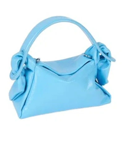 Kenzo ' Furoshiki' Mini Bag In Leather In Blue