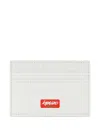 Kenzo Futura 2000 Grid Print Cardholder In White