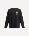 Kenzo Futura 2000 Long-sleeved T-shirt In Black