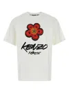 Kenzo T-shirt In Cotone Bianco  Donna In White