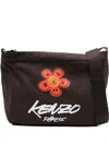 Kenzo Futura Logo Cotton Crossbody Bag